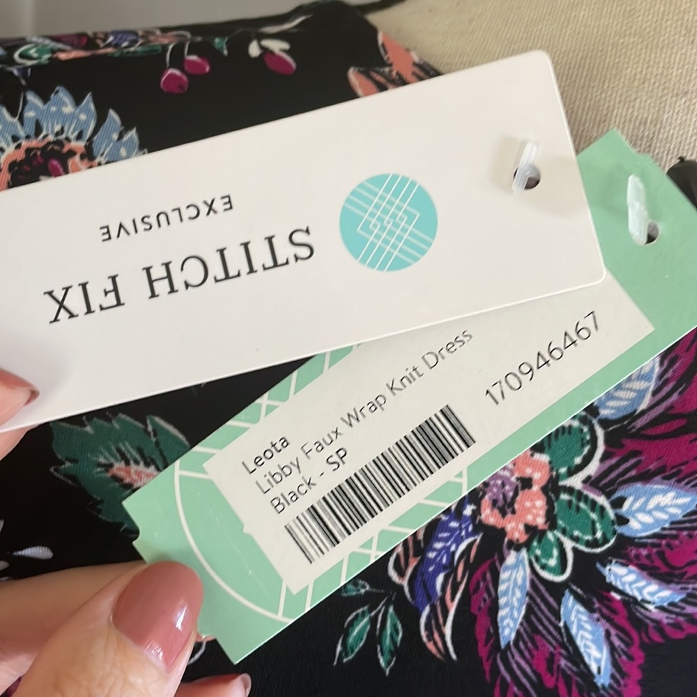Leota Libby Faux Wrap Knit Dress NWT $138 from Stitch Fix - Picture 7 of 10